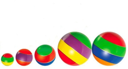 Купить Мячи резиновые (комплект из 5 мячей различного диаметра) в Марксе 