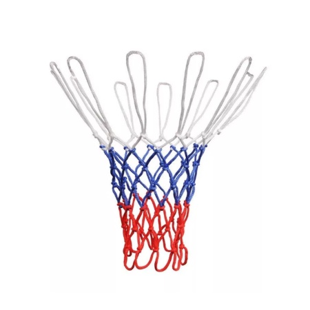 Купить Сетка баскетбольная, Д 3,5 мм, «Триколор», цветная в Марксе 