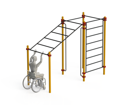 Купить Спортивный комплекс для инвалидов-колясочников WRK-D15_76mm в Марксе 