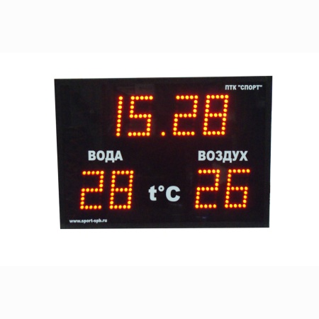 Купить Часы-термометр СТ1.16-2t для бассейна в Марксе 